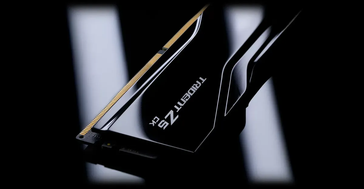 G.Skill Trident Z5 CK Black 48GB (2x24GB) DDR5 Memory Kit - Intel XMP, 8200MHz CL40 (F5-8200C4052G24GX2-TZ5CK) 23 06 trident z5 ck elegant and classy