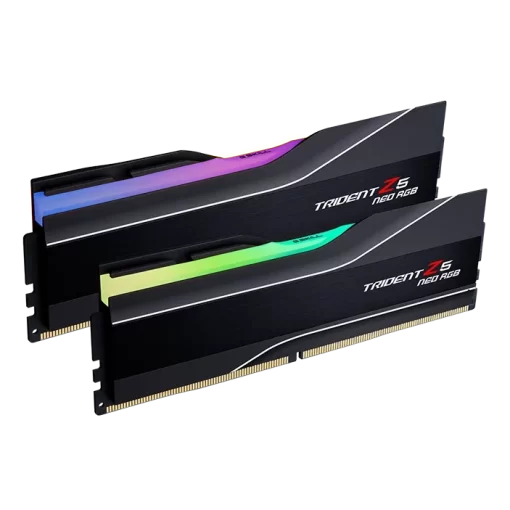 G.Skill Trident Z5 Neo RGB Black 32GB (2x16GB) DDR5 Memory Kit - 6400MHz CL32 (F5-6400J3239G16GX2-TZ5NR)