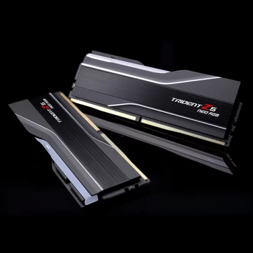 G.Skill Trident Z5 Neo RGB Black 32GB (2x16GB) DDR5 Memory Kit - 6400MHz CL32 (F5-6400J3239G16GX2-TZ5NR)