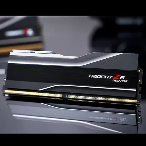G.Skill Trident Z5 Neo RGB Black 32GB (2x16GB) DDR5 Memory Kit - 6400MHz CL32 (F5-6400J3239G16GX2-TZ5NR)
