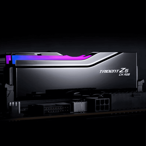 G.Skill Trident Z5 CK RGB Black 48GB (2x24GB) DDR5 Memory Kit - Intel XMP, 8400MHz CL40 (F5-8400C4052G24GX2-TZ5CRK)