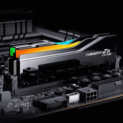 G.Skill Trident Z5 CK RGB Black 48GB (2x24GB) DDR5 Memory Kit - Intel XMP, 8400MHz CL40 (F5-8400C4052G24GX2-TZ5CRK)