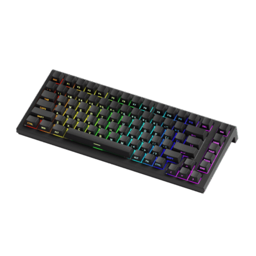 AKKO TAC75 Black HE Astrolink Magnetic Switch Gaming Keyboard - 75%, 8K Hz Polling Rate, ARGB, Cherry profile PBT Side-Printed Keycaps