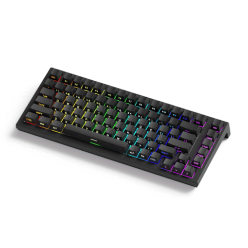 AKKO TAC75 Black HE Astrolink Magnetic Switch Gaming Keyboard - 75%, 8K Hz Polling Rate, ARGB, Cherry profile PBT Side-Printed Keycaps