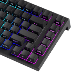 AKKO TAC75 Black HE Astrolink Magnetic Switch Gaming Keyboard - 75%, 8K Hz Polling Rate, ARGB, Cherry profile PBT Side-Printed Keycaps 17 AKKO TAC75 Black HE Astrolink Magnetic Switch pic 8