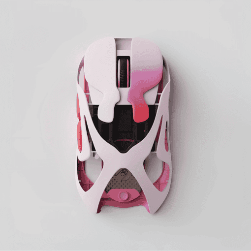 ANGRY MIAO AM Infinity Gaming Mouse - 49g, Full Metal, Dual 8K+3950