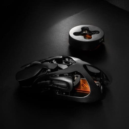 ANGRY MIAO AM Infinity Gaming Mouse - 49g, Full Metal, Dual 8K+3950