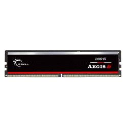 G.Skill Aegis 5 Black 16GB (1x16GB) DDR5 Memory Kit - Intel XMP 3.0 & AMD EXPO, 5200MHz CL40 (F5-5200J4040A16GX1-IS)