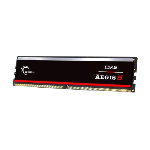 G.Skill Aegis 5  16GB (1x16GB) DDR5 Memory Kit - Black, 5200MHz CL40 (F5-5200J4040A16GX1-IS)