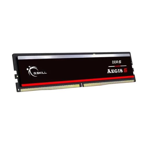 G.Skill Aegis 5  16GB (1x16GB) DDR5 Memory Kit - Black, 5200MHz CL40 (F5-5200J4040A16GX1-IS)