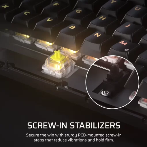 CORSAIR K65 PLUS WIRELESS TACTILE Gaming Keyboard - 75% RGB, CORSAIR MLX Tactile Switches, Top Mounted, Dual-Layer Sound Dampening, PBT Keycaps, QWERTY NA