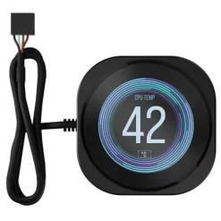 CORSAIR NAUTILUS 240 RS LCD Black AIO Liquid CPU Cooler (CW-9061031-WW) - 2.1" IPS LCD screen, 240mm radiator, 2x RS120 fans 12 CW 9061031 WW pic 2