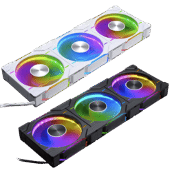 Phanteks D30-120 DRGB 3 Pack Fans - 3x 120mm Fluid Dynamic Bearing Fan