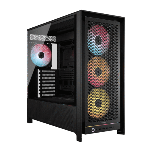 CORSAIR FRAME 5000D RS ARGB Black Modular Mid Tower PC Case - Tempered Glass, 4x RS140 ARGB fans