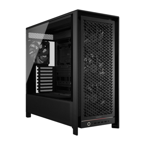 CORSAIR FRAME 5000D RS Black Modular Mid Tower PC Case - Tempered Glass, 4x RS140 fans