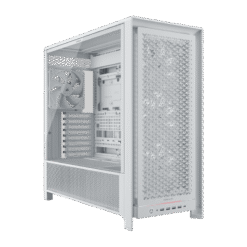 CORSAIR FRAME 5000D RS White Modular Mid Tower PC Case - Tempered Glass, 4x RS140 fans