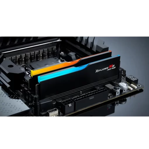 G.Skill Ripjaws M5 Neo RGB Black 32GB (2x16GB) DDR5 Memory Kit - 6000MHz CL36 (F5-6000J3636F16GX2-RM5NRK)