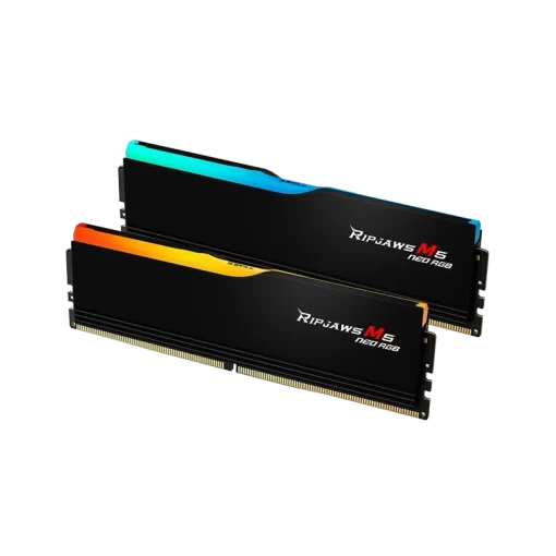 G.Skill Ripjaws M5 Neo RGB Black 32GB (2x16GB) DDR5 Memory Kit - 6000MHz CL36 (F5-6000J3636F16GX2-RM5NRK)