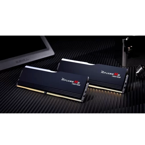 G.Skill Ripjaws M5 Neo RGB Black 32GB (2x16GB) DDR5 Memory Kit - 6000MHz CL36 (F5-6000J3636F16GX2-RM5NRK)