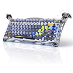 GravaStar Mercury K1 Pro Special Edition - Insterstellar Silver Gaming Keyboard 16 GravaStar K1Pro InterstellarSilver pic 1