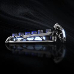 GravaStar Mercury K1 Pro Special Edition - Insterstellar Silver Gaming Keyboard 29 GravaStar K1Pro InterstellarSilver pic 14