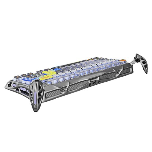 GravaStar Mercury K1 Pro Special Edition - Insterstellar Silver Gaming Keyboard