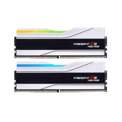 G.Skill Trident Z5 Neo RGB White 32GB (2x16GB) DDR5 Memory Kit - AMD EXPO, 6400MHz CL32 (F5-6400J3239G16GX2-TZ5NRW)