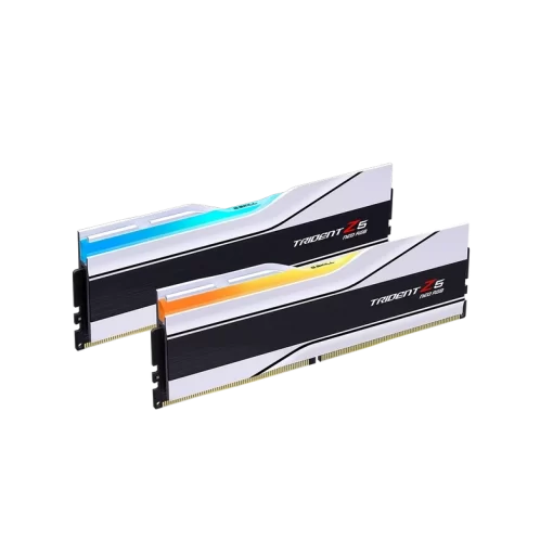 G.Skill Trident Z5 Neo RGB White 64GB (2x32GB) DDR5 Memory Kit - 6000MHz CL36 (F5-6000J3636F32GX2-TZ5NRW)