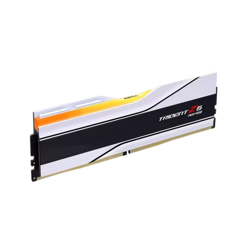G.Skill Trident Z5 Neo RGB White 64GB (2x32GB) DDR5 Memory Kit - 6000MHz CL36 (F5-6000J3636F32GX2-TZ5NRW)