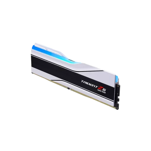 G.Skill Trident Z5 Neo RGB White 64GB (2x32GB) DDR5 Memory Kit - 6000MHz CL36 (F5-6000J3636F32GX2-TZ5NRW)