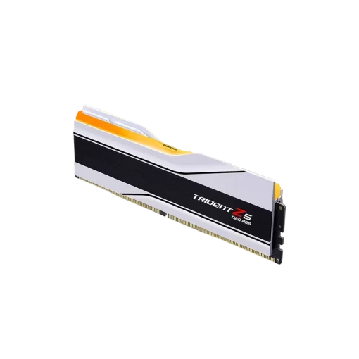 G.Skill Trident Z5 Neo RGB White 64GB (2x32GB) DDR5 Memory Kit - 6000MHz CL36 (F5-6000J3636F32GX2-TZ5NRW)