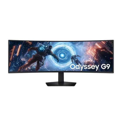 Samsung Odyssey G9 G91F LS49FG912EEXXV Gaming Monitor - 49 inch, Dual QHD (5120 x 1440), 32:9, VA, 144Hz, Curved 1000R