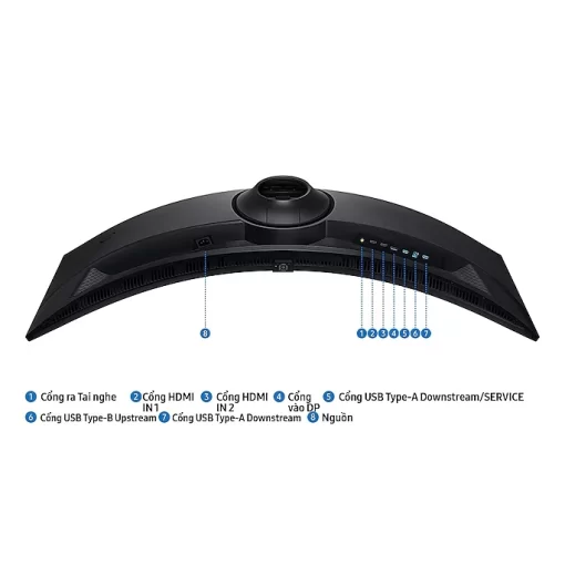 Samsung Odyssey G9 G91F LS49FG912EEXXV Gaming Monitor - 49 inch, Dual QHD (5120 x 1440), 32:9, VA, 144Hz, Curved 1000R