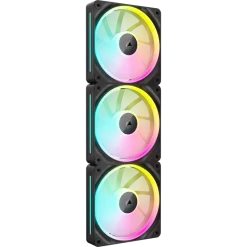 CORSAIR iCUE LINK LX120 RGB Black 120mm PWM Fans Starter Kit Fans - 120mm 2400RPM Static Pressure RGB Fan 11 LX120 RGB BLK 01
