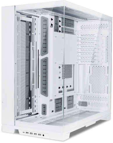 Lian Li O11 Dynamic EVO XL White Tempered Glass ATX Mid Tower Case 17 O11D EVO XL 000