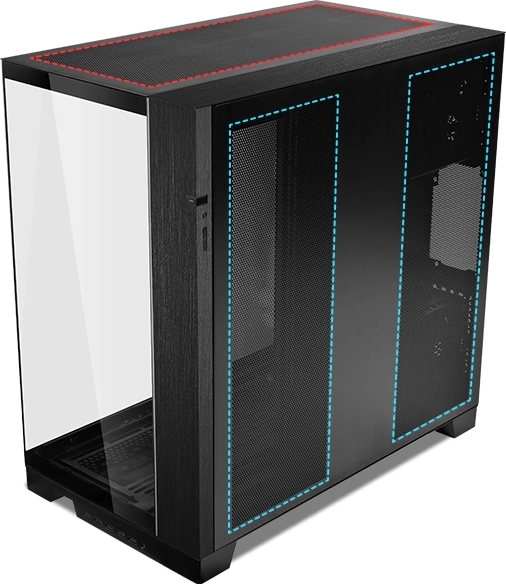 Lian Li O11 Dynamic EVO XL White Tempered Glass ATX Mid Tower Case 23 O11D EVO XL 007