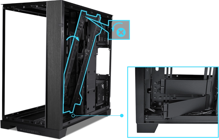 Lian Li O11 Dynamic EVO XL White Tempered Glass ATX Mid Tower Case 40 O11D EVO XL 017