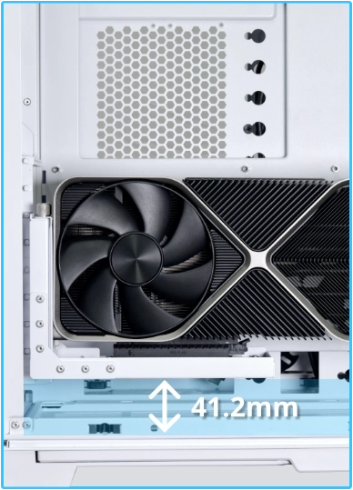Lian Li O11 Dynamic EVO XL White Tempered Glass ATX Mid Tower Case 63 O11D EVO XL 036
