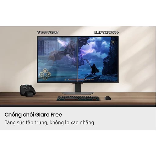 Samsung Odyssey OLED G8 G81SF 4K 240Hz LS27FG812SEXXV Gaming Monitor - 27", 4K UHD (3840x2160), 16:9, OLED, 240Hz