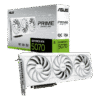 ASUS PRIME GeForce RTX 5070 White OC 12GB GDDR7 (PRIME-RTX5070-O12G-WHITE) Graphics Card