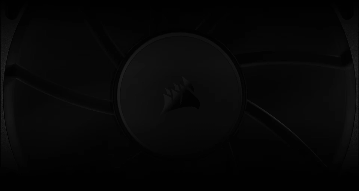 CORSAIR iCUE LINK RX120 MAX RGB Black 120mm PWM Thick Fans Starter Kit Fans - 3x 120mm PWM Fan, iCUE LINK System Hub included 24