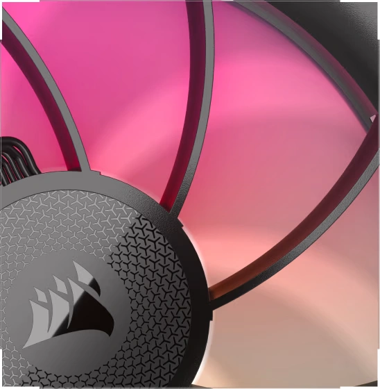 CORSAIR iCUE LINK RX120 MAX RGB Black 120mm PWM Thick Fans Starter Kit Fans - 3x 120mm PWM Fan, iCUE LINK System Hub included 27