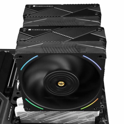 Thermalright Phantom Spirit 120 EVO CPU Air Cooler - Dual Tower, 2x120mm Fan (TL-K12), 7x 6mm heatpipes