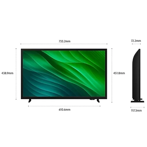 Samsung Smart Monitor TV MH5000F HD LS32H5000FKXXV Monitor - 32", HD (1366x768), 16:9, 50Hz, HDR10+