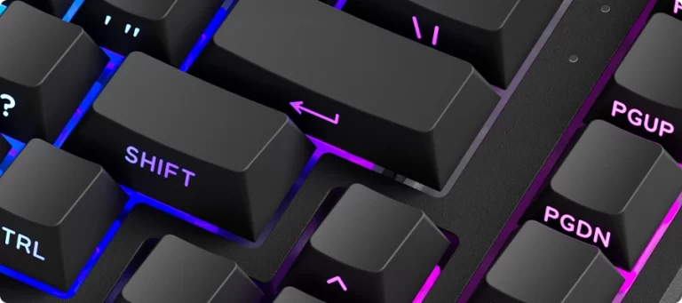 AKKO TAC75 Black HE Astrolink Magnetic Switch Gaming Keyboard - 75%, 8K Hz Polling Rate, ARGB, Cherry profile PBT Side-Printed Keycaps 28 TAC75 HE Black XQ CT 5 768x341 1