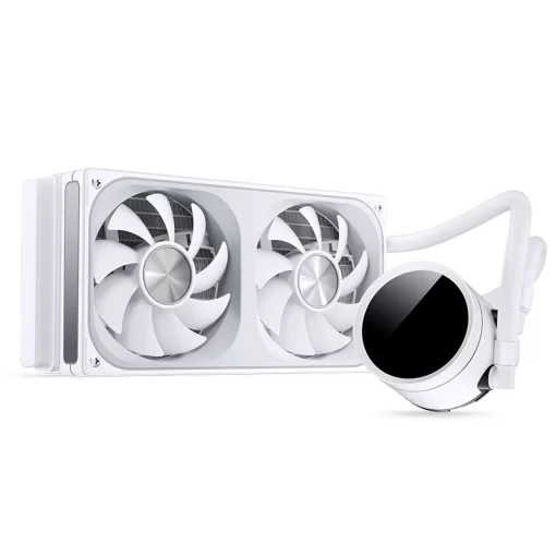 JONSBO TH-240 White AIO Liquid Cooling - 240mm radiator, Single Frame Unit 2x120mm 3Pin ARGB Fans
