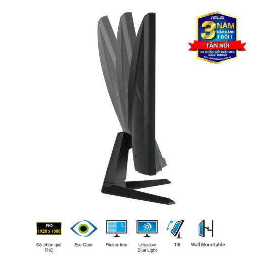 ASUS TUF VG259Q3A Gaming Monitor - 24.5" FHD 180Hz, Fast IPS, FreeSync™, 1ms (GTG), Stereo speaker, 99% sRGB