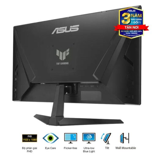ASUS TUF VG259Q5A Gaming Monitor - 24.5" FHD 200Hz, Fast IPS, FreeSync™, 0.3ms GTG, Stereo speaker