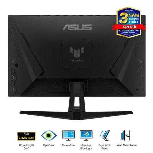 ASUS TUF VG27AQ5A Gaming Monitor - 27 inch, QHD (2560x1440) 210Hz (OC), Fast IPS, ELMB SYNC, 0,3ms GTG,Stereo speaker