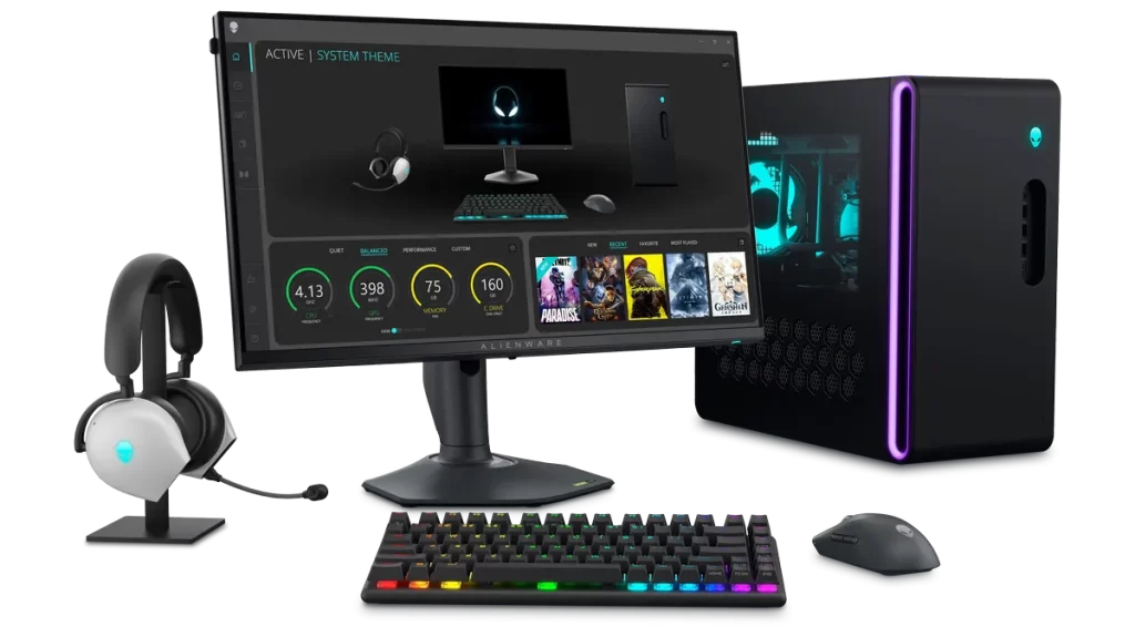 Alienware Pro Wireless Gaming Mouse - Dark Side of the Moon 22 alienware pro keyboard pdp awcc